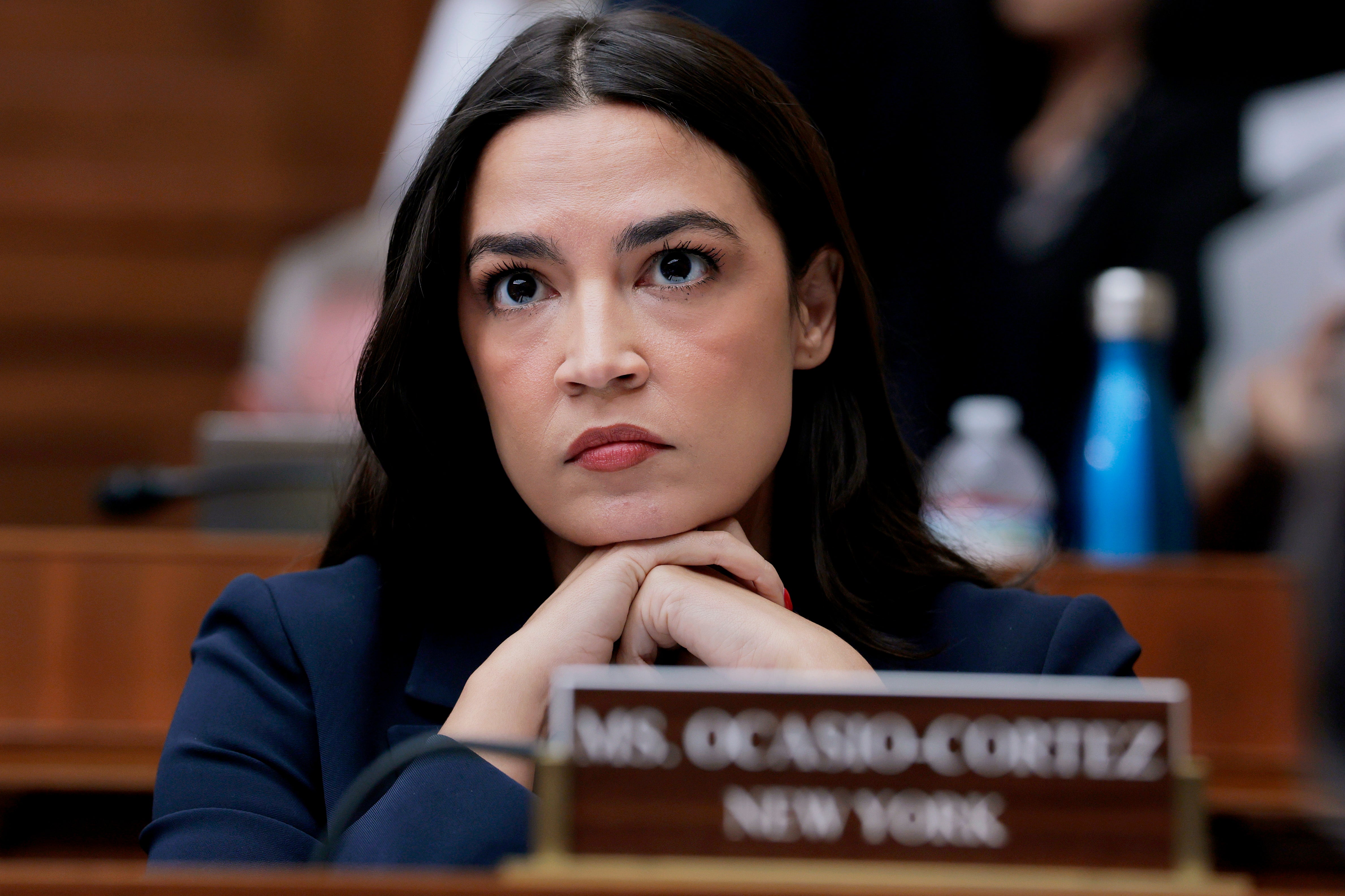 New York Rep. Alexandria Ocasio-Cortez confronted Republican lawmakers over plans for drastic cuts to Medicaid and proposed work requirements to stay on the health program for low-income Americans