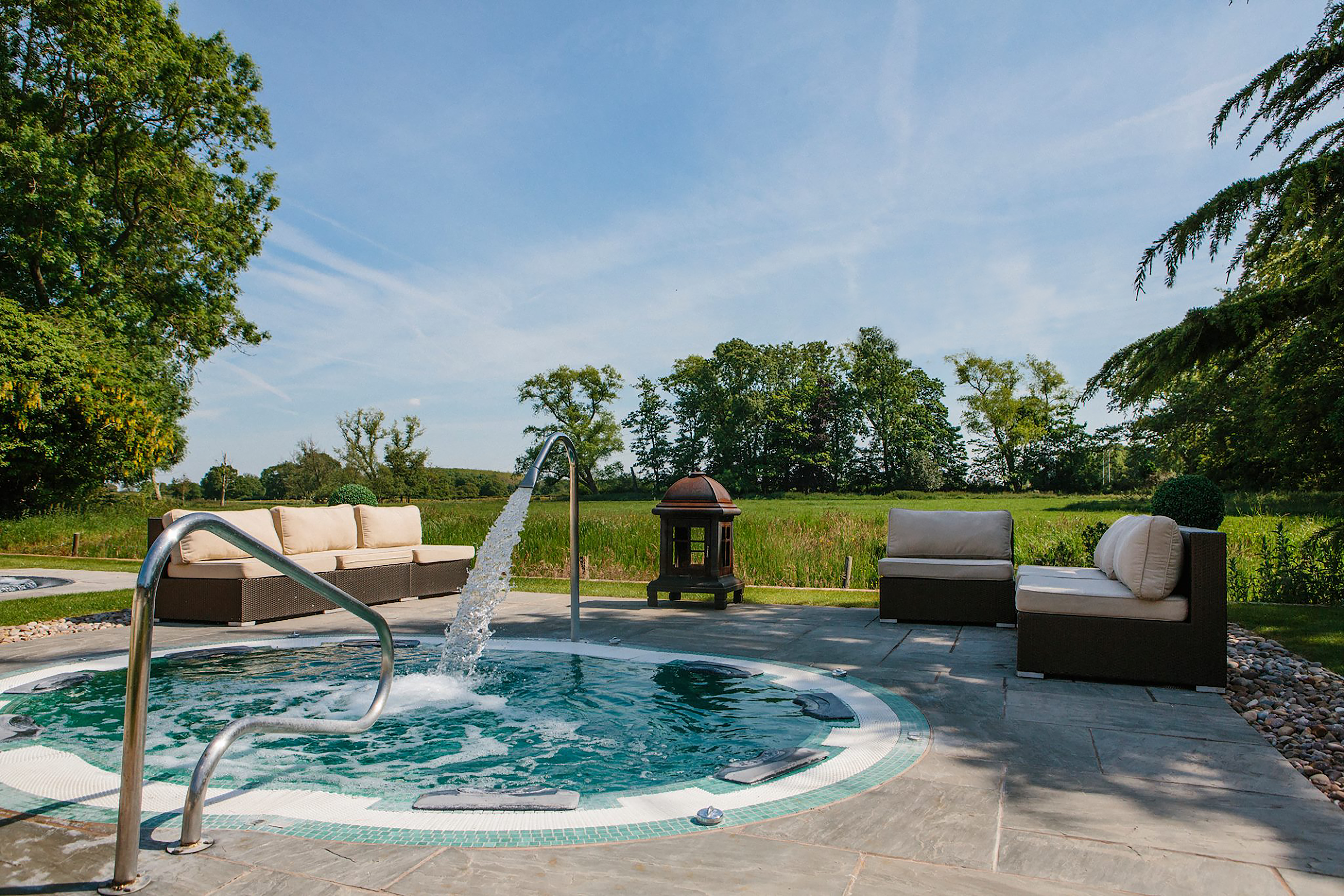 Thornton Hall Hotel & Spa is home to a mud therapy suite and an infrared wall