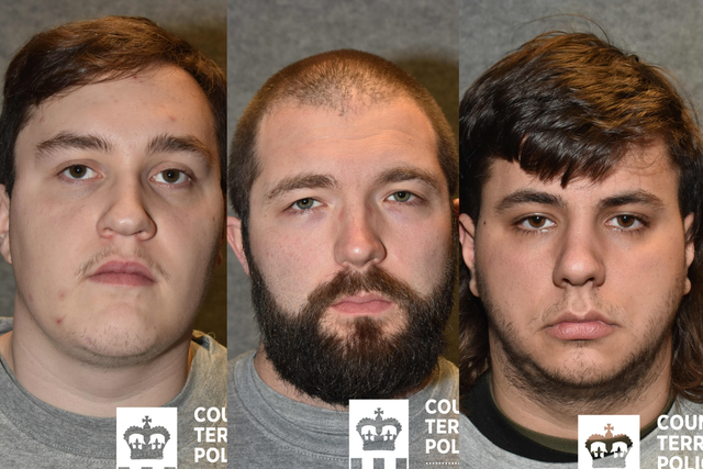 <p>Brogan Stewart, Christopher Ringrose and Marco Pitzettu</p>