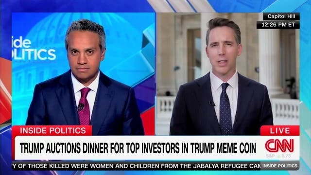<p>GOP lawmaker Josh Hawley insisted on Wednesday that Donald Trump was incorruptible and couldn't ‘be bought’ because he is already rich.</p>