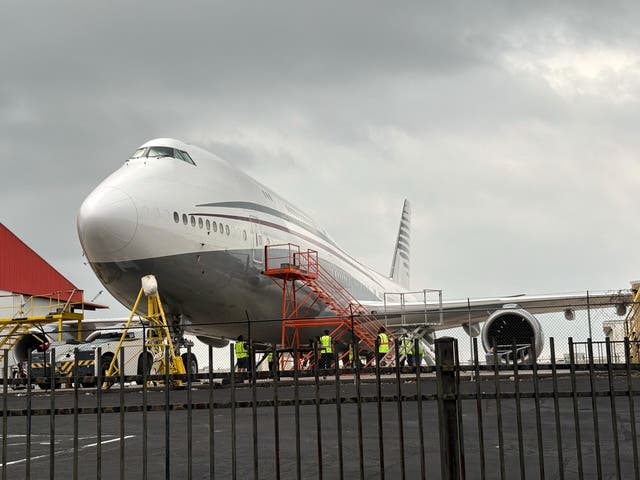 Trump Qatar Plane