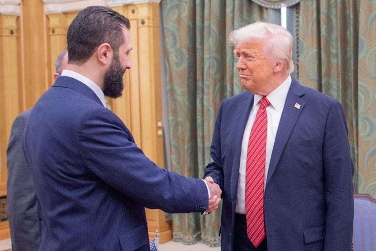 Trump claims ‘it was an honor’ to lift Syrian sanctions after meeting president in Middle East visit: Live
