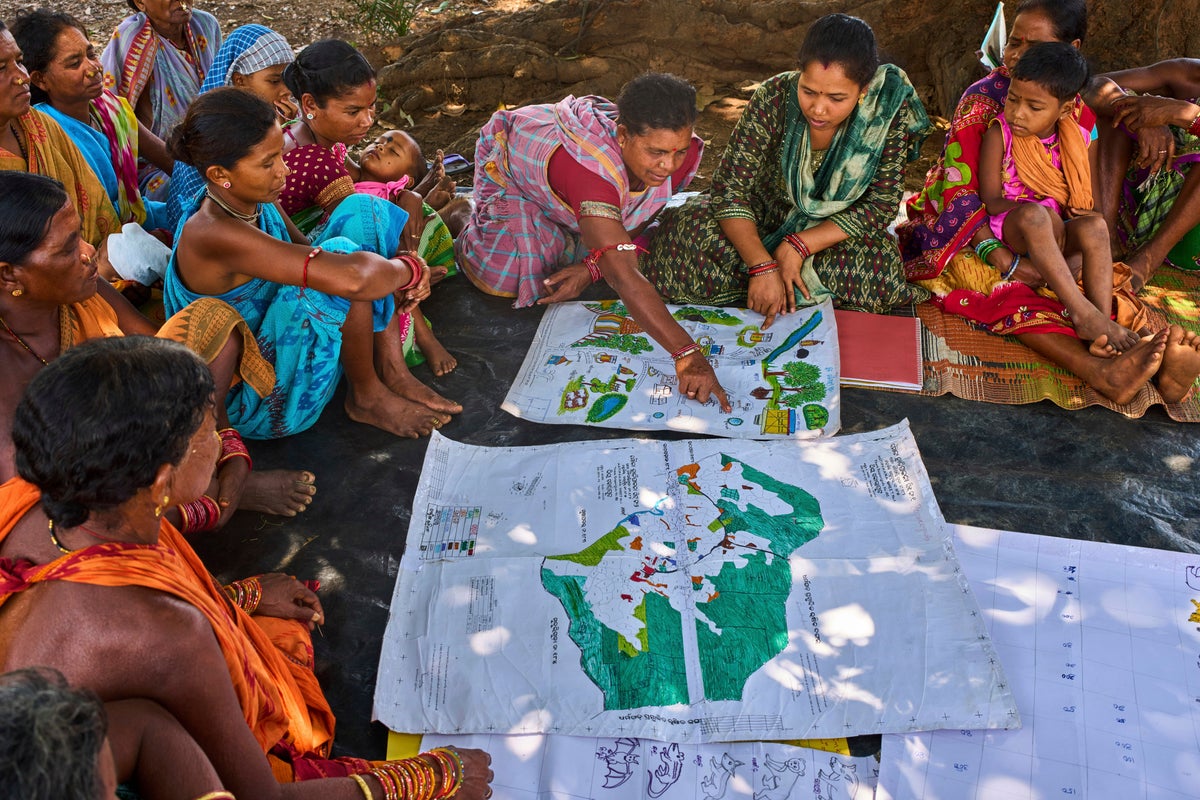 In India, Indigenous women and their dream maps seek to protect lands from climate change