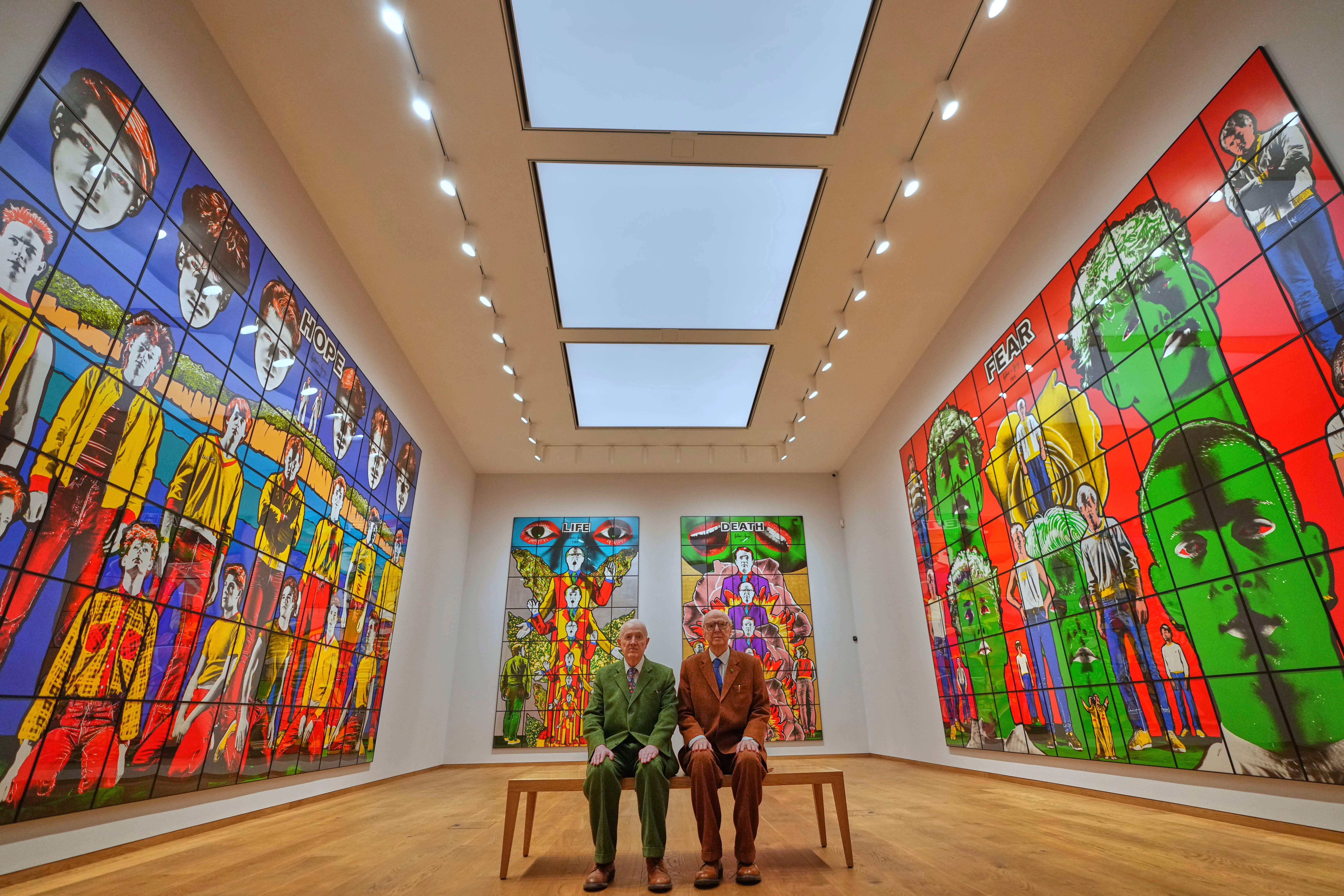 Britain Gilbert & George Exhibition
