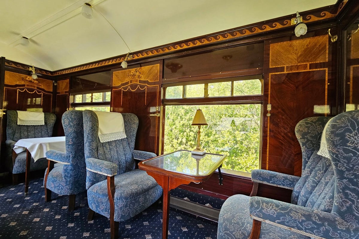 Inside Winston Churchill’s wartime carriage restored after 50 years