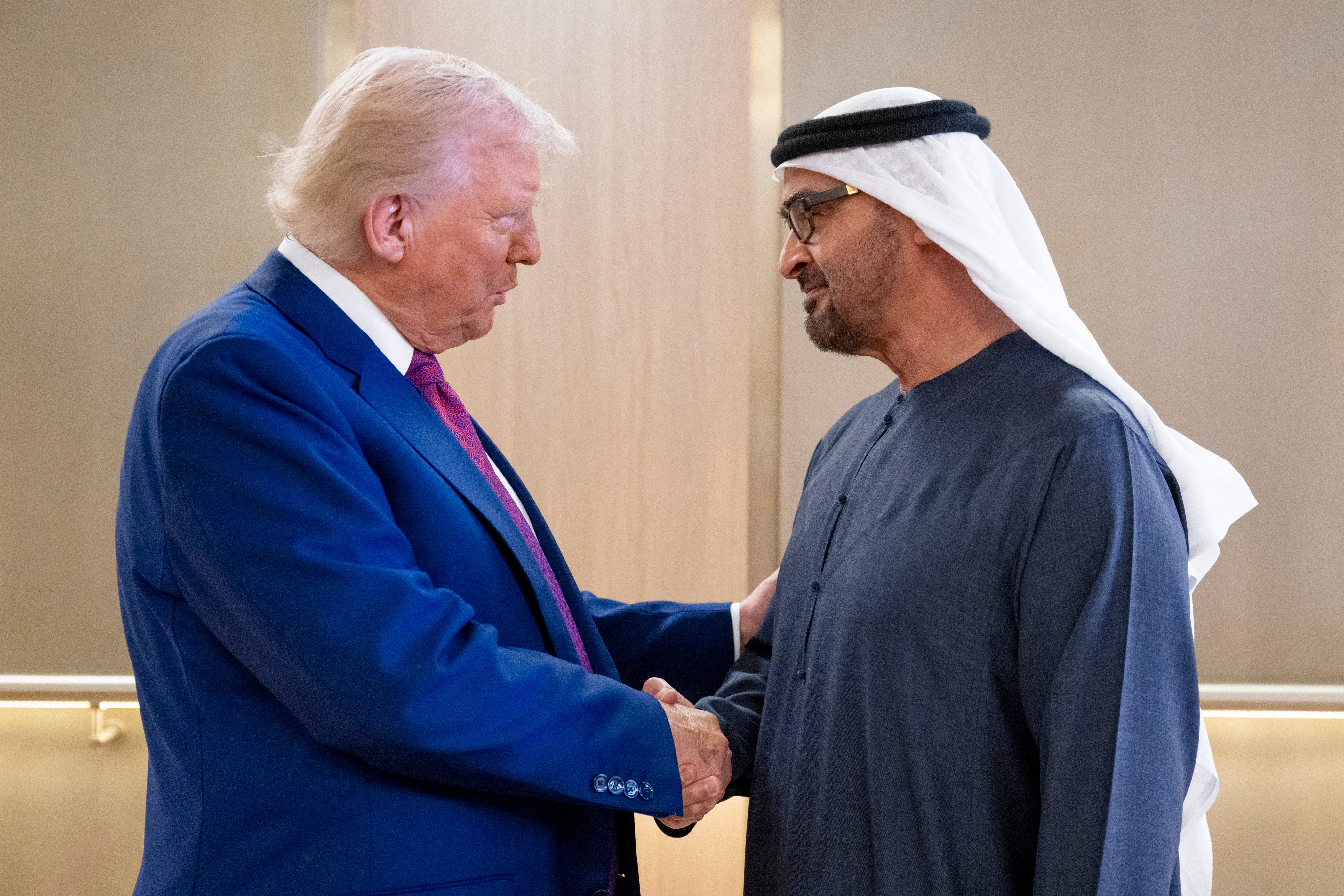 Trump met Sheikh Mohammed bin Zayed Al Nahyan earlier this year