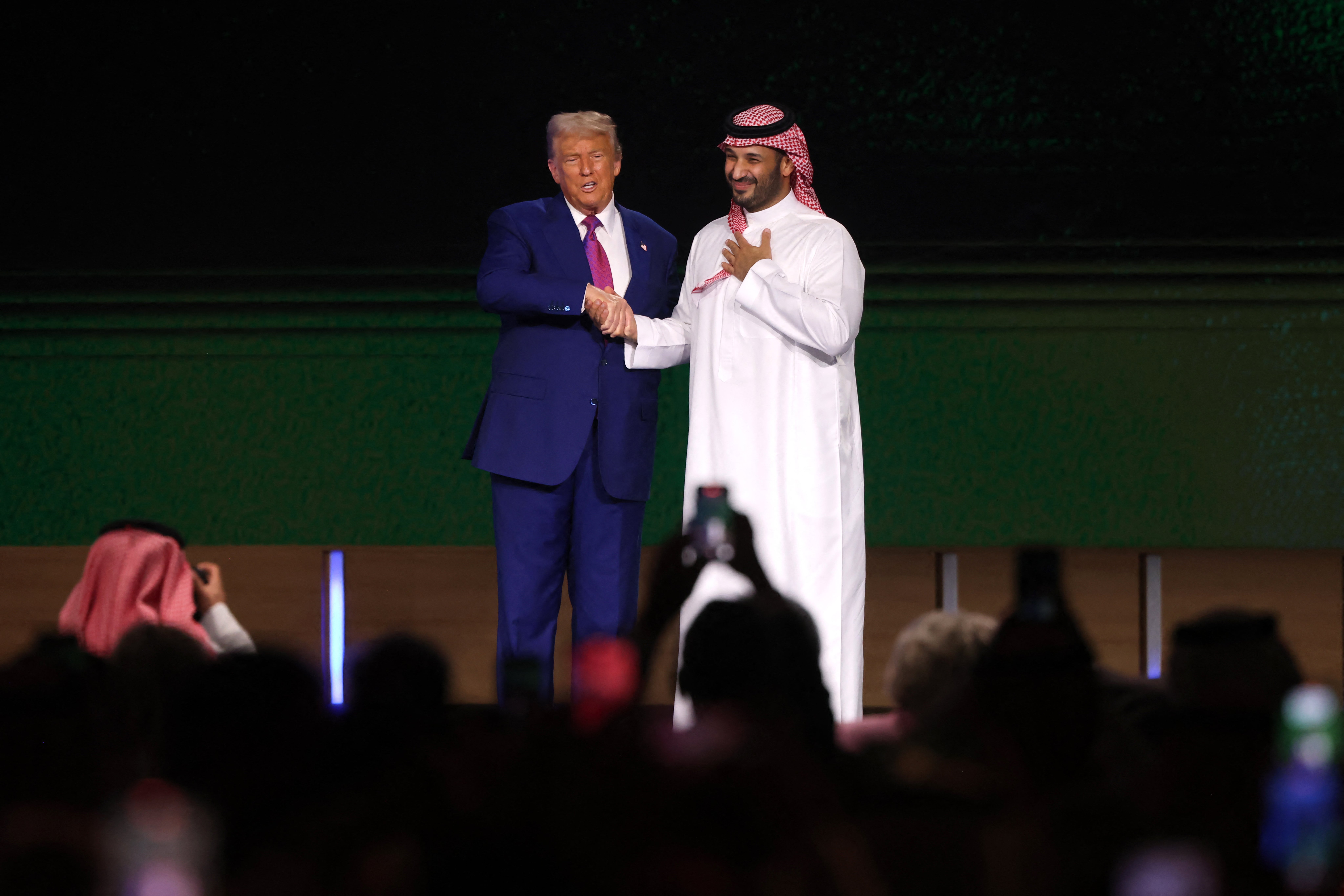 Trump's glad-handing with Crown Prince Mohammed bin Salman Al Saud didn't go over well with some, including 9/11 widow Terry Strada