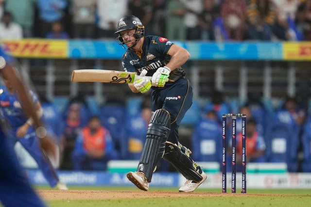Jos Buttler has impressed for Gujarat Titans in the IPL (Rajanish Kakade/AP)