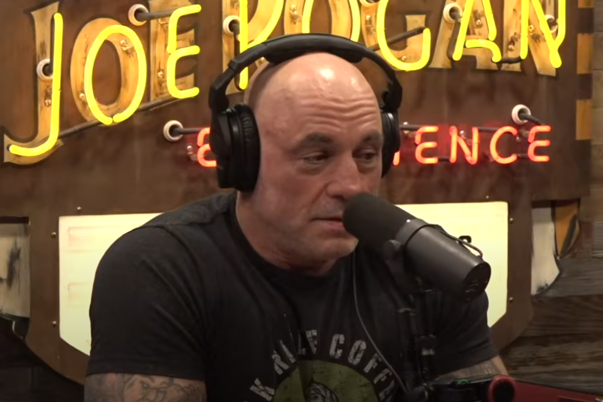 Rogan claims banning Kanye's kinda catchy' Hitler song kind of supports' his point