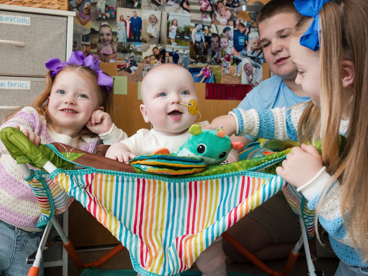 Baby born with rare life-threatening disorder makes medical history with personalised treatment | The Independent