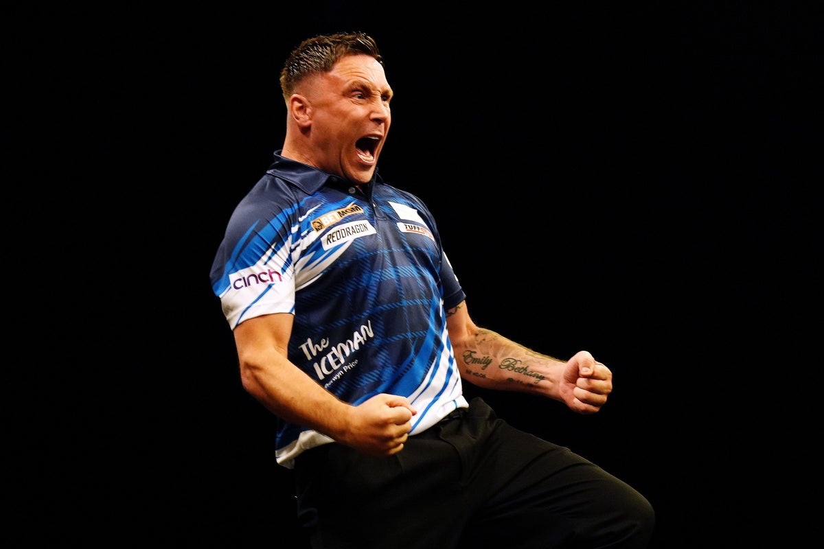 Gerwen Price hits nine-darter but falls to Stephen Bunting in Aberdeen