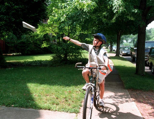 Young Paper Carriers