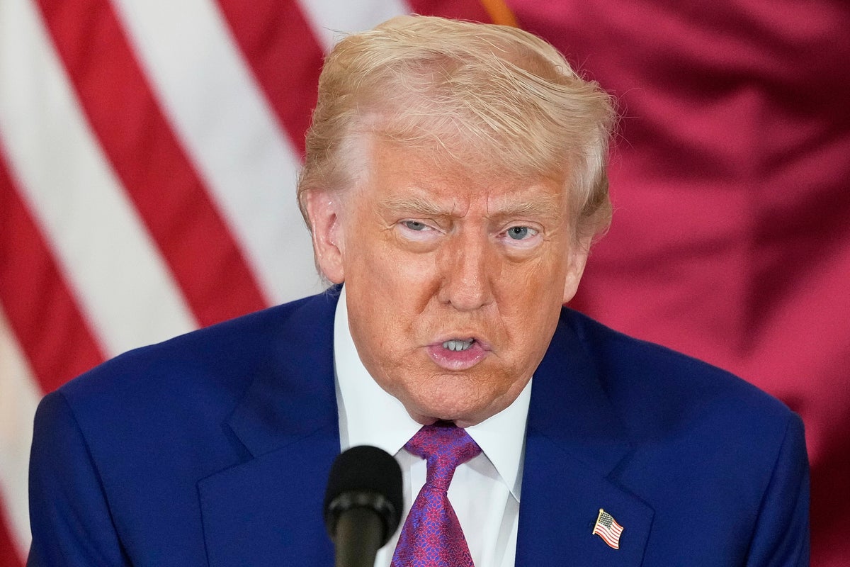 Donald Trump said he had a ‘little problem’ with Apple’s Tim Cook over India plans