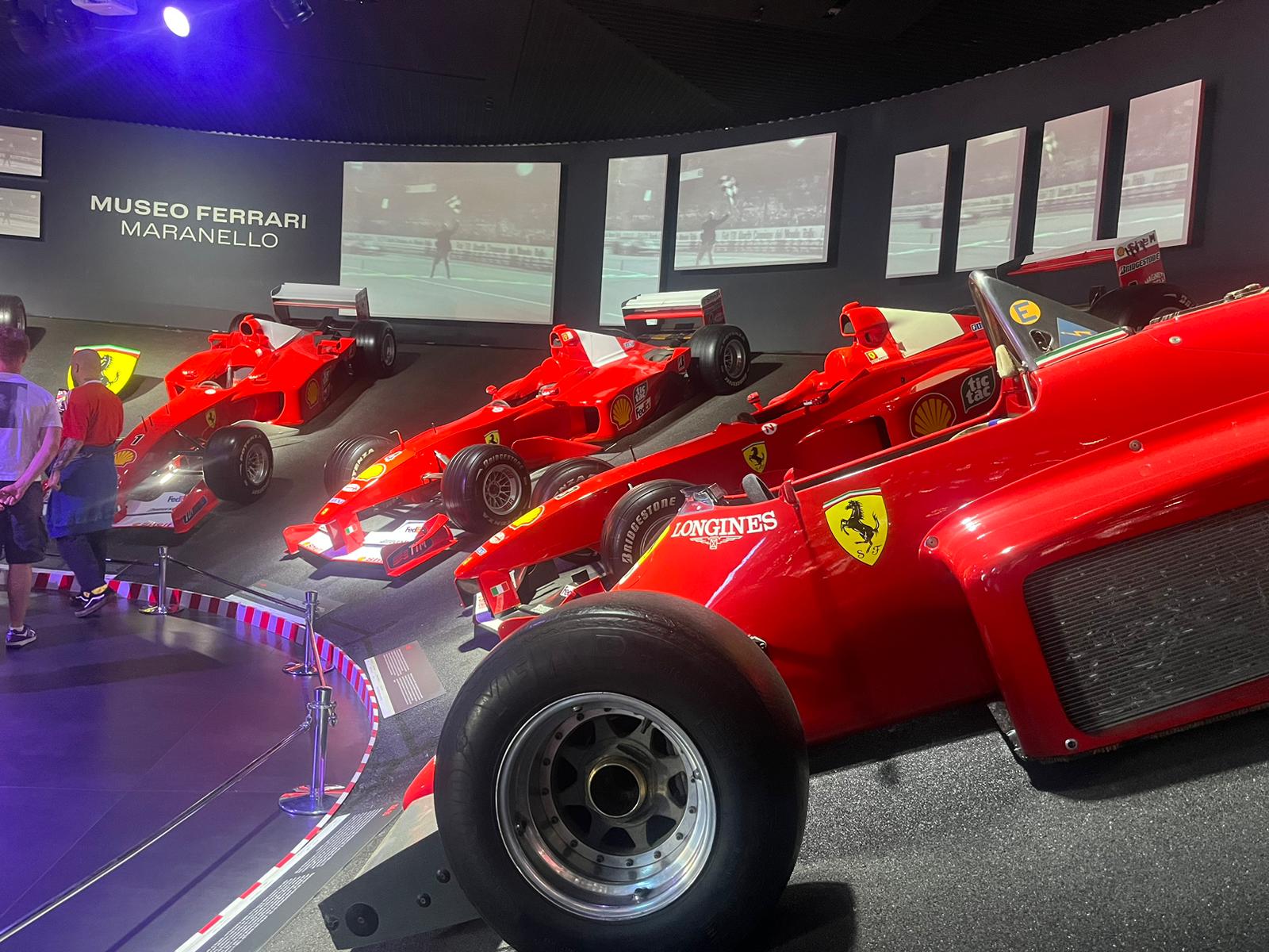 Ferrari's F1 title-winning cars on show in the museum