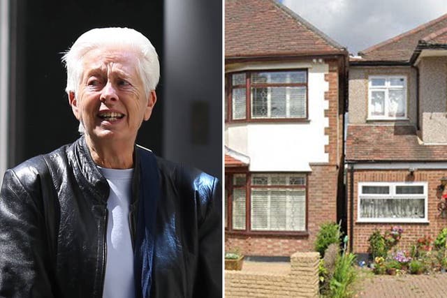 <p>Christel Naish has spent hundreds of thousands of pounds fighting her neighbours over the boundary between their homes </p>