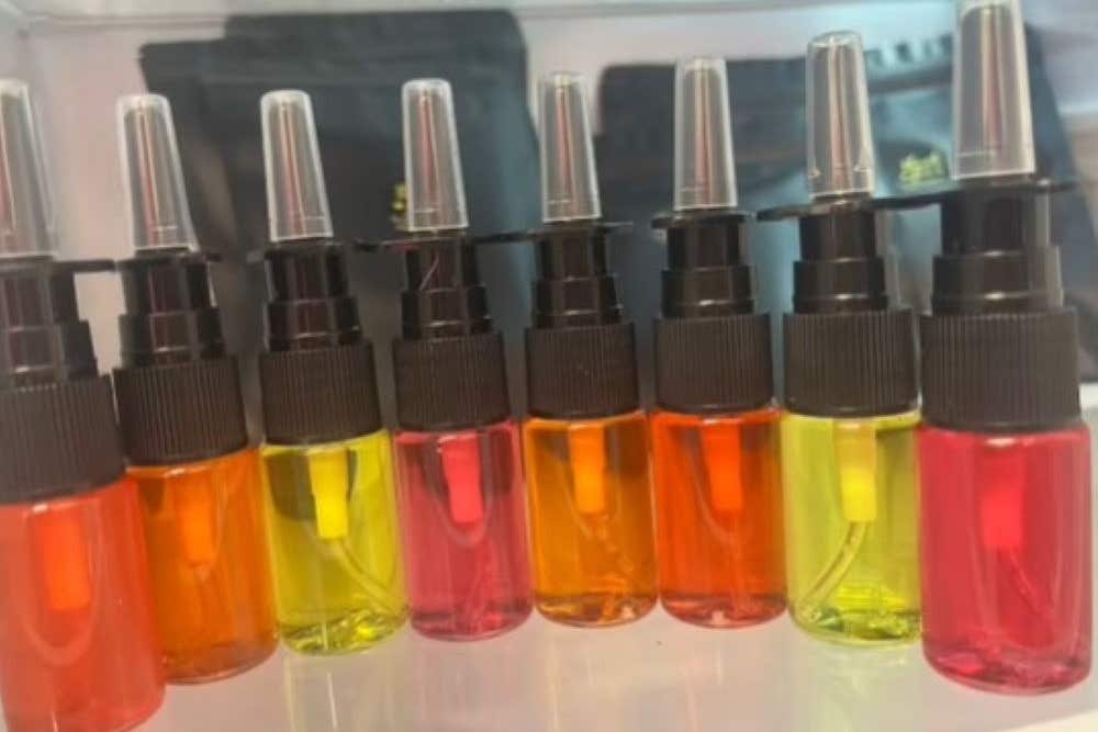 Flavoured nasal tanning sprays (CTSI/PA)