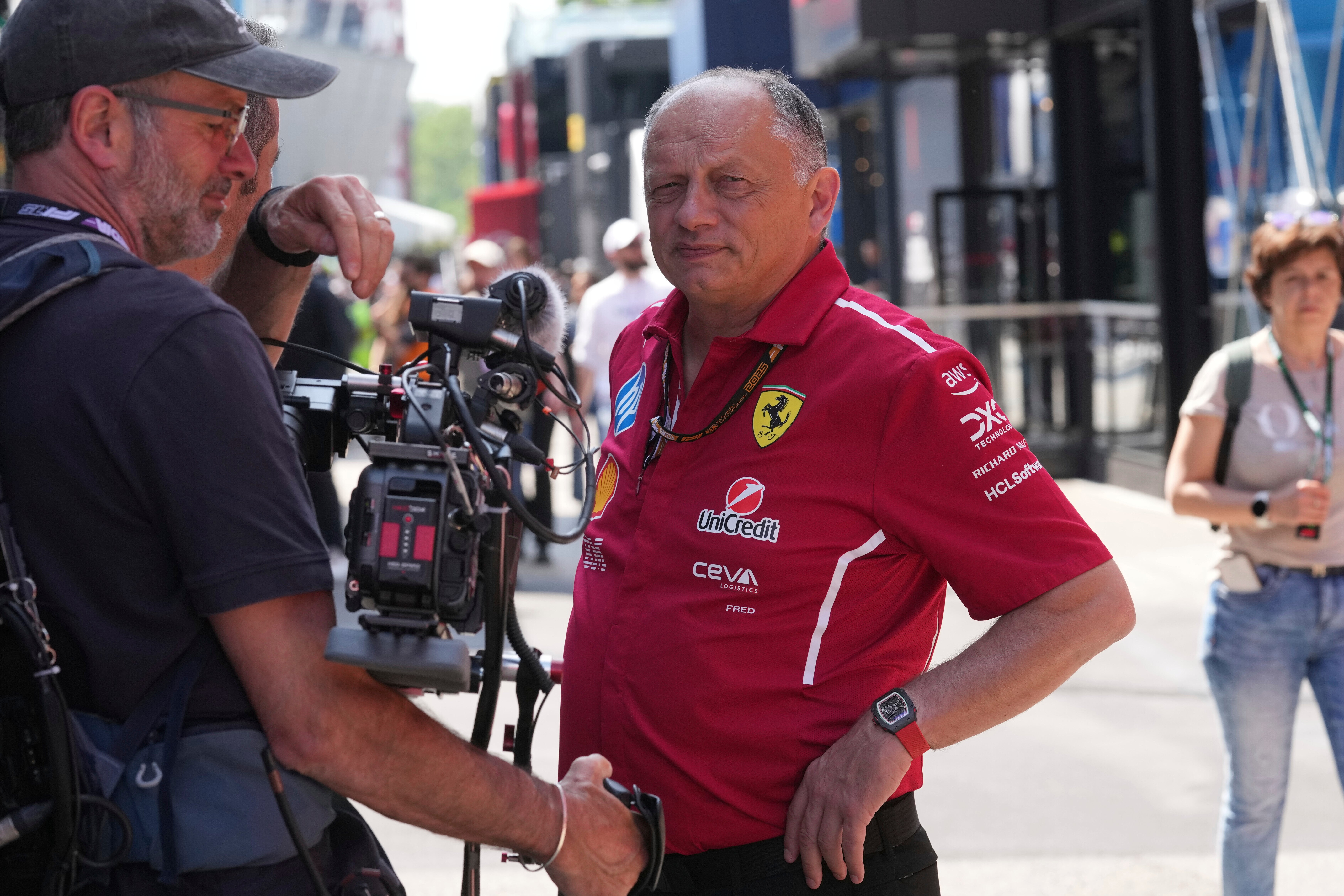 Ferrari headmaster Fred Vasseur is under pressure from Monaco