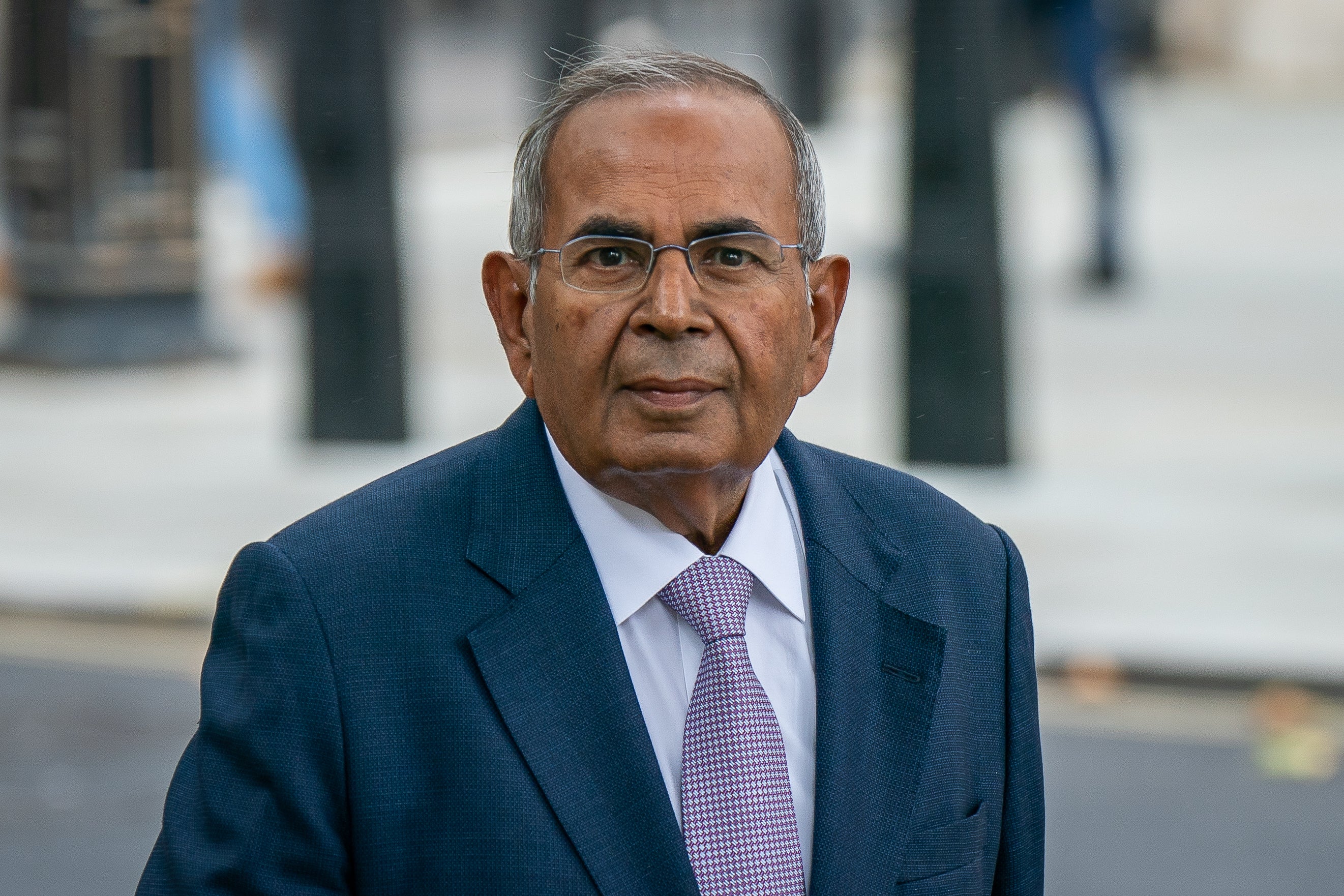 Billionaire businessman Gopi Hinduja, the co-chairman of the Hinduja Group