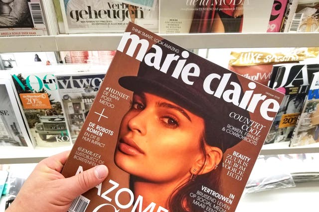 Marie Claire owner Future is set for weaker revenues (Dennizn/Alamy/PA)