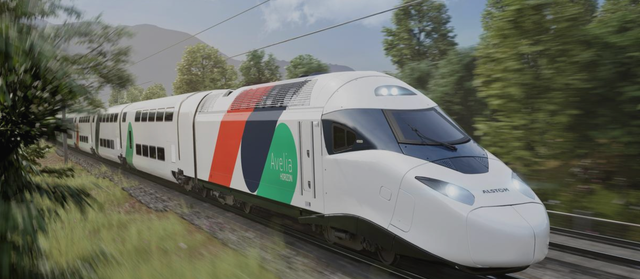 <p>Alstom's Avelia Horizon is the only high-speed double-decker train in the world</p>
