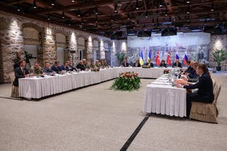 The talks in Istanbul two weeks ago