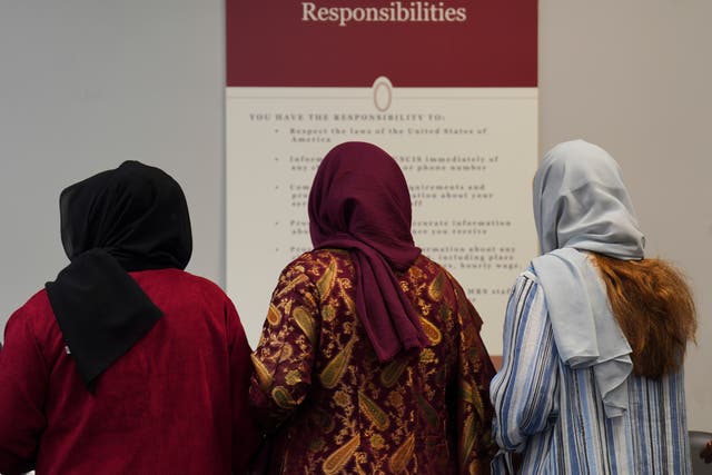 Trump Ministries Afghan Refugees