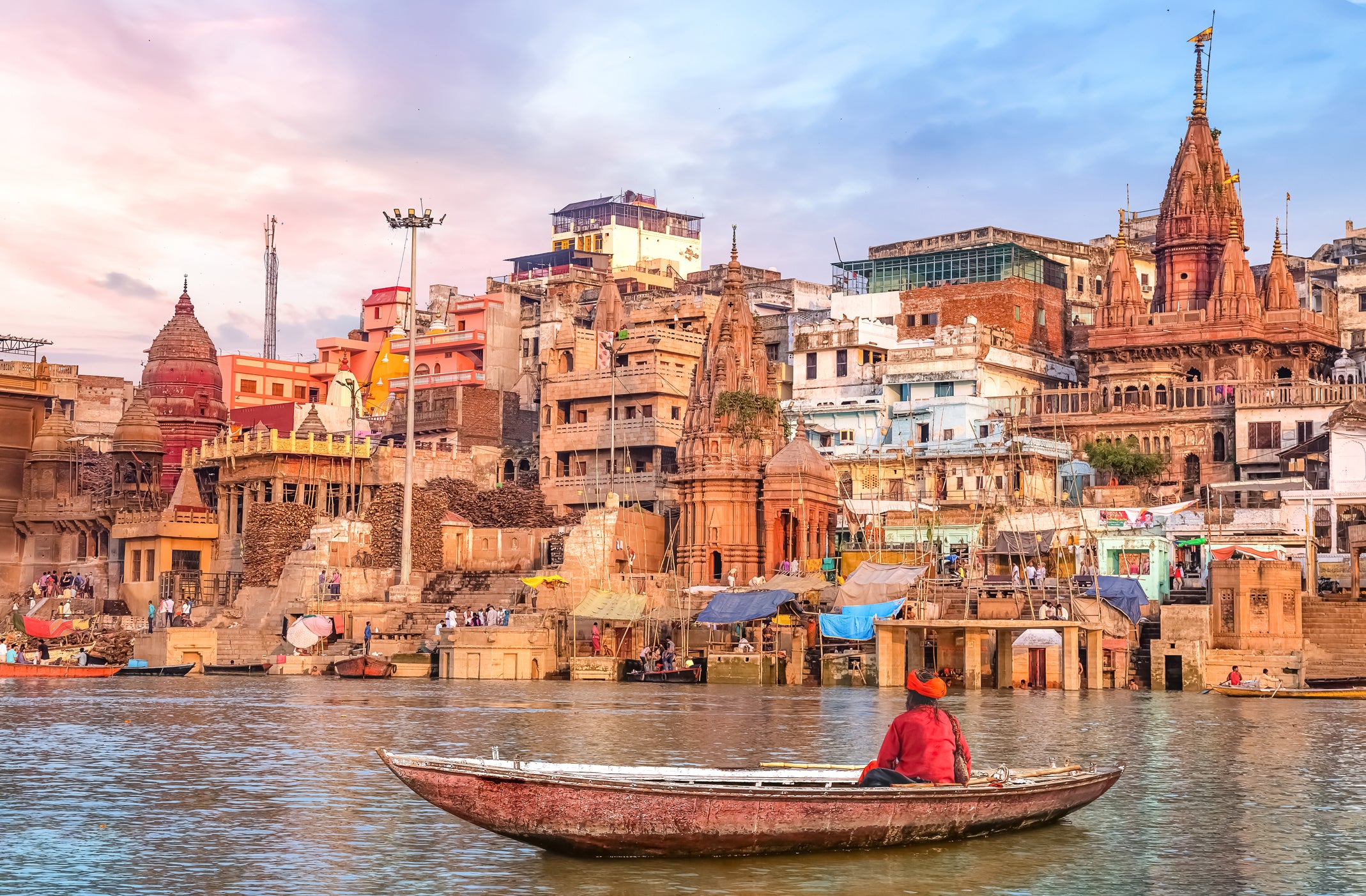 The sacred city of Varanasi