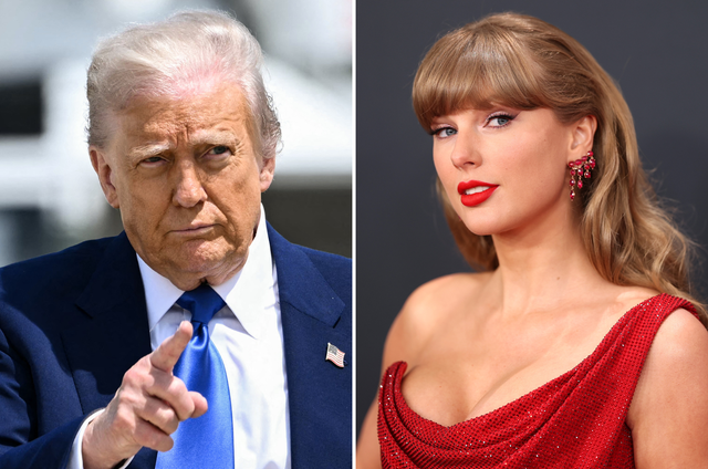 <p>Donald Trump claims Taylor Swift is 'no longer hot' since he first posted about his hatred of her</p>