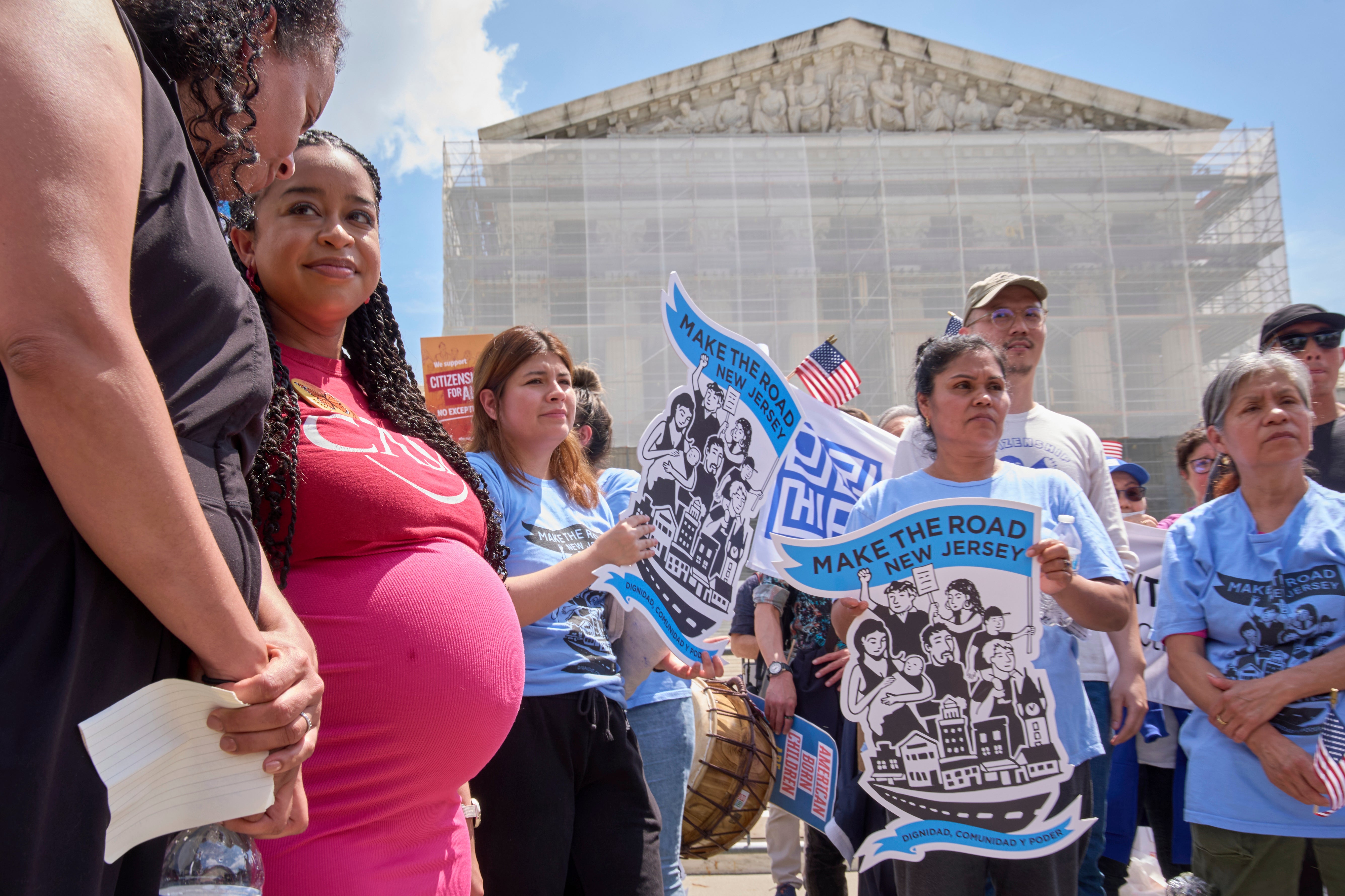 Supreme Court justices were largely skeptical of Trump’s legal arguments against nationwide injunctions blocking his attempt to revoke birthright citizenship to children of certain immigrants
