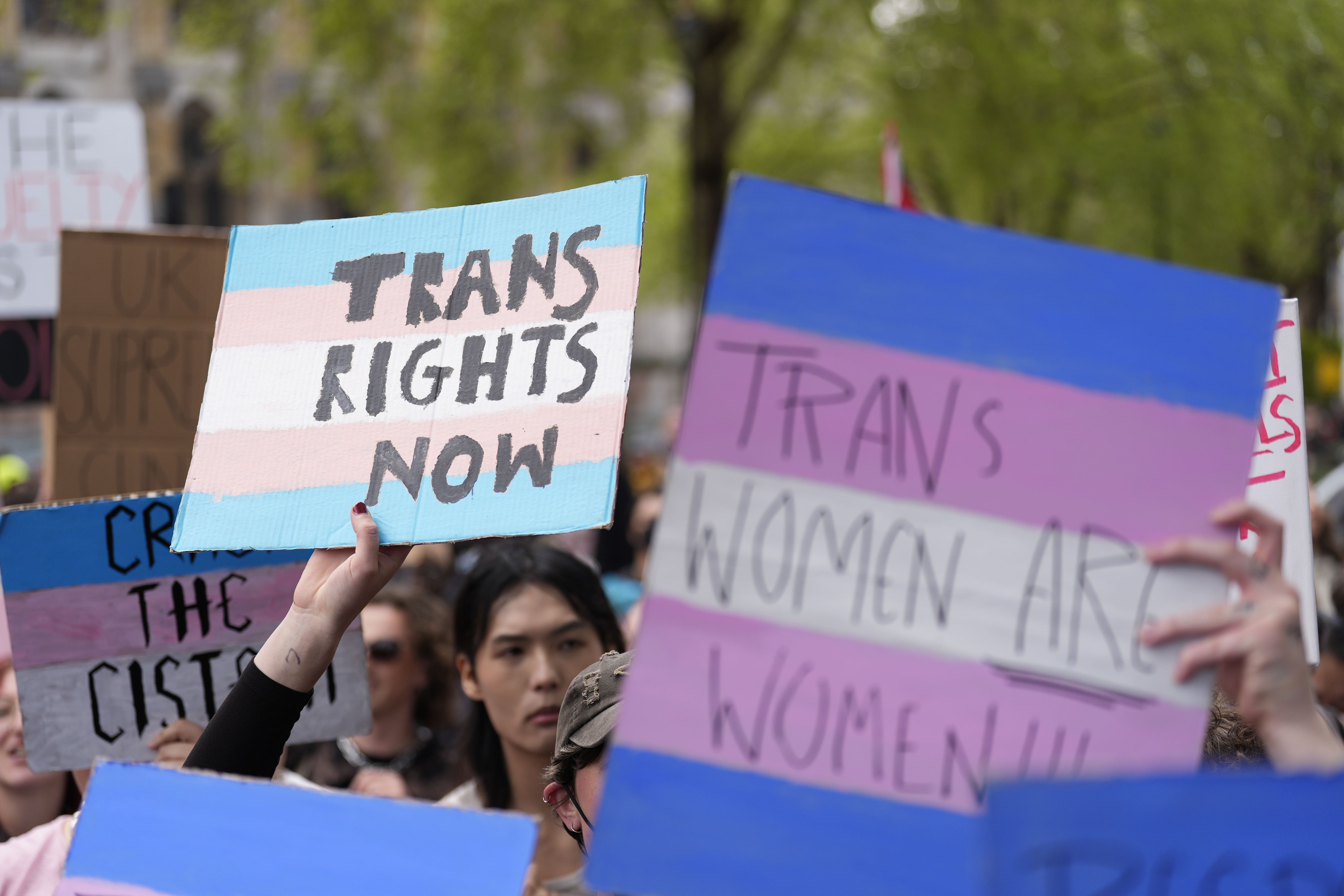 The Good Law Project said the guidance issued related to trans people’s use of toilets was ‘wrong in law’ (Andrew Matthews/PA)