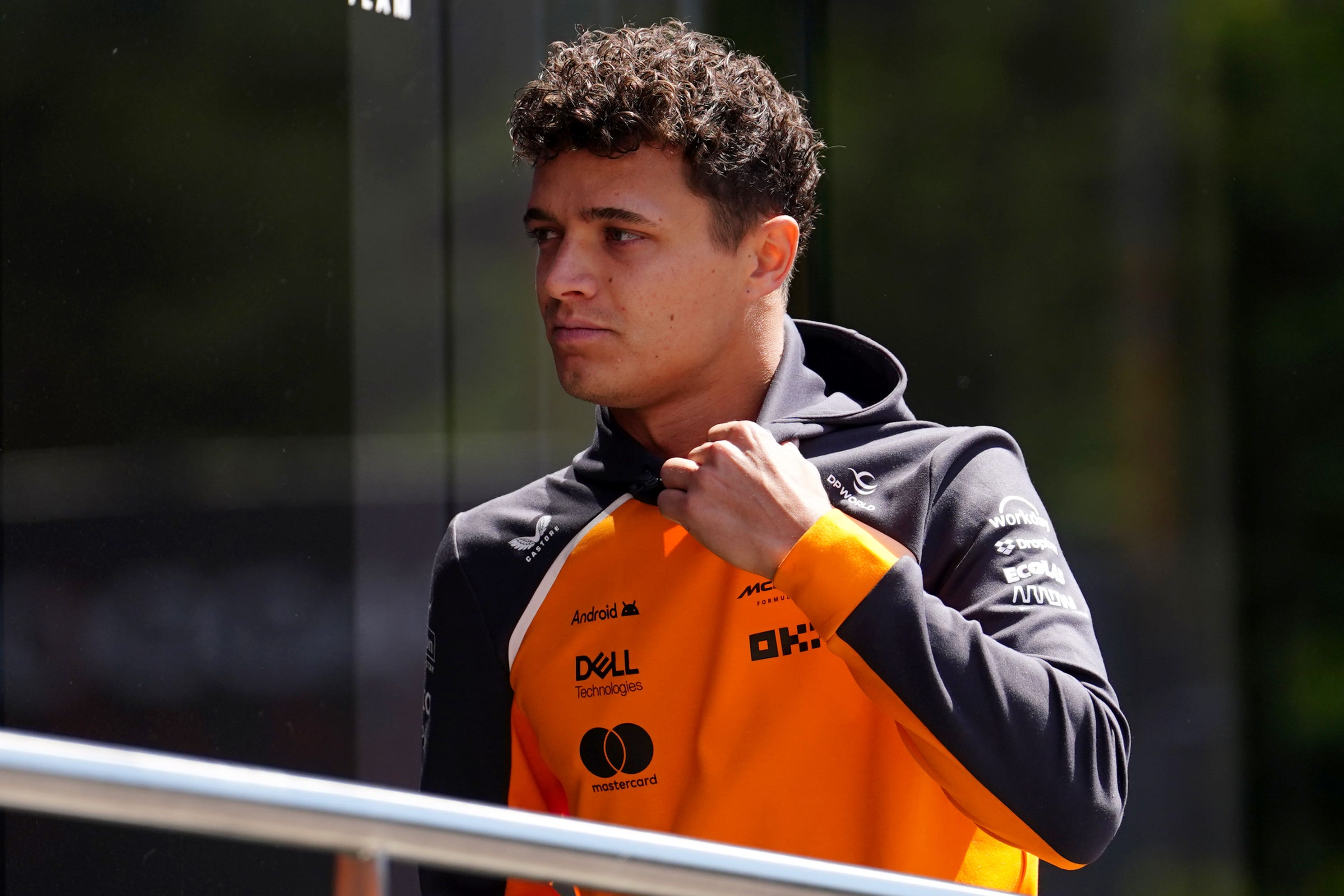 Lando Norris has turned away from social media (David Davies/PA)