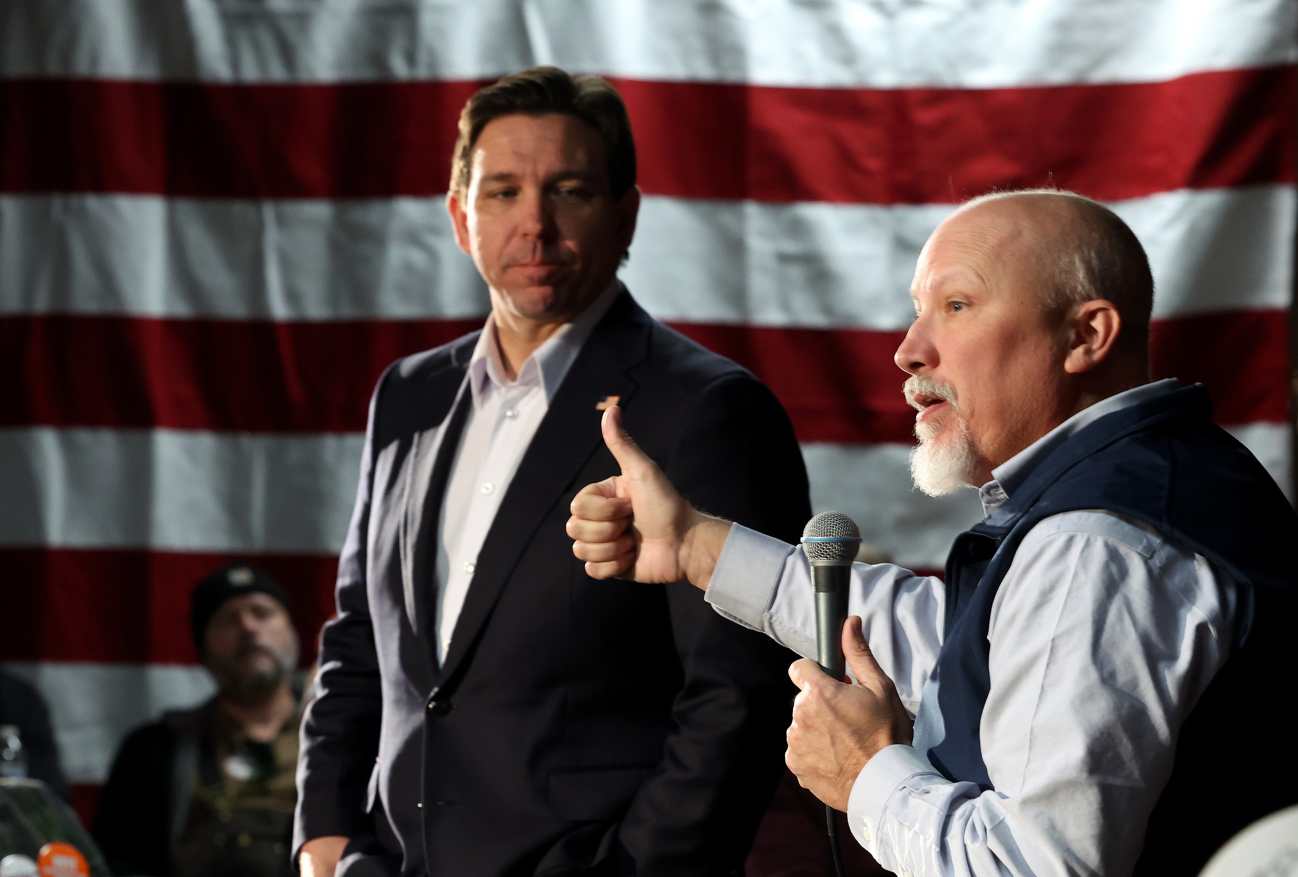 Ahead of the 2024 election, Roy campaigned for Florida Gov. Ron DeSantis, which infuriated President Donald Trump