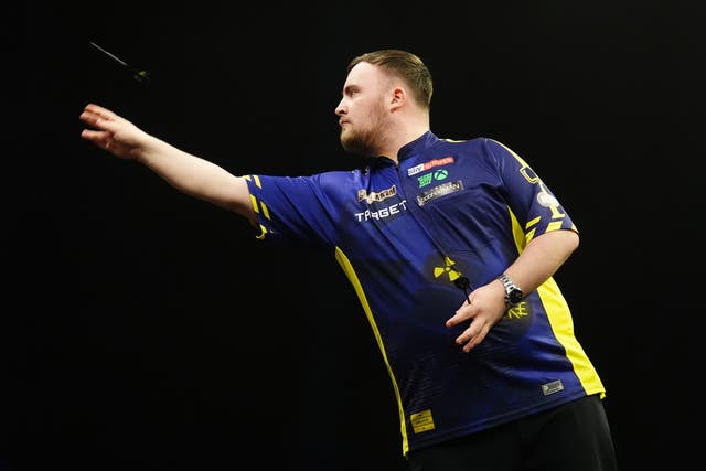 <p>Luke Littler secured the top spot in the seeded rankings for the Premier League Darts play-offs this month</p>