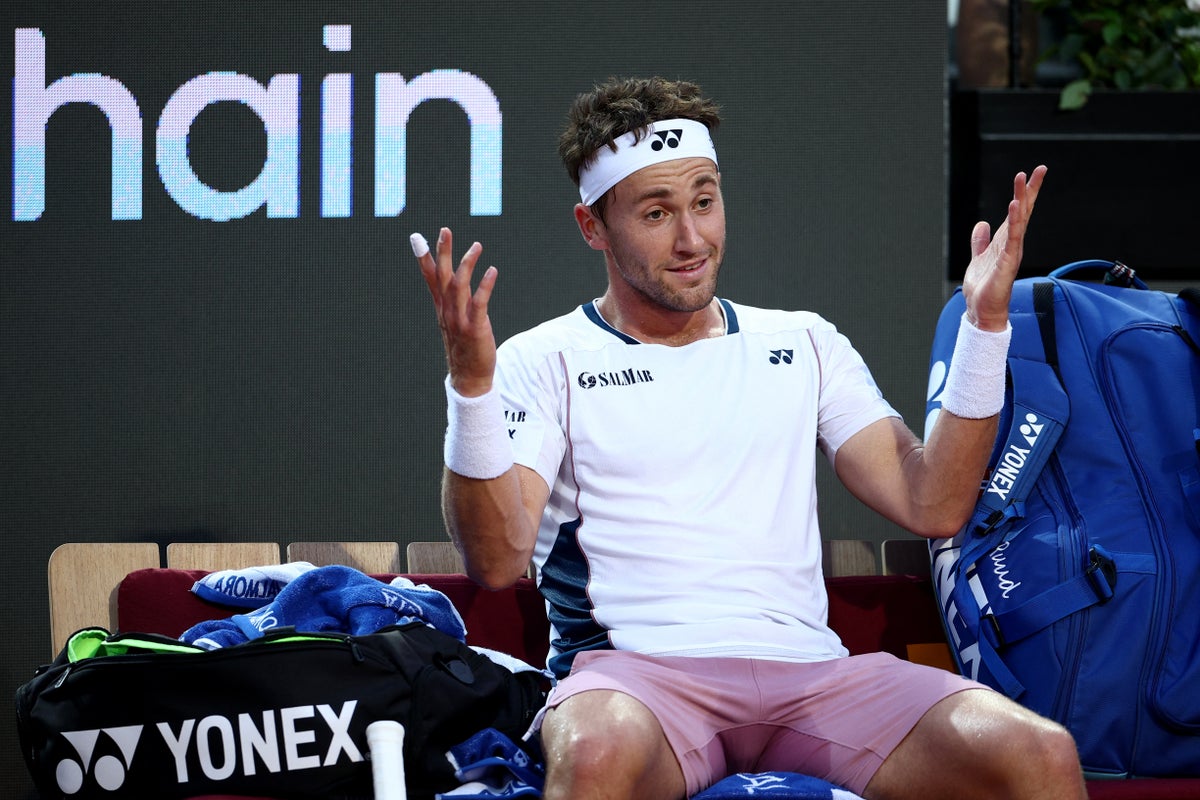 Casper Ruud stunned by Jannik Sinner in Italian Open thrashing: ‘This is next-level’