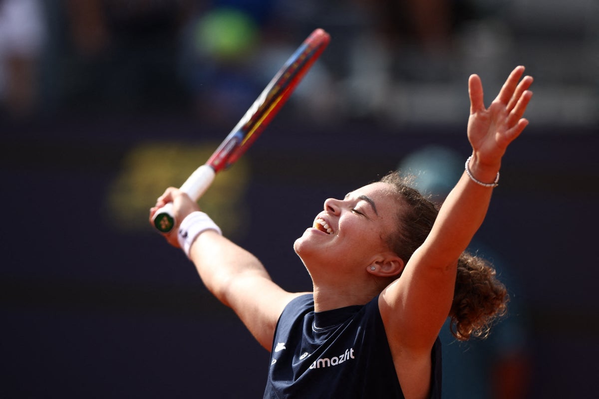 Jasmine Paolini on verge of Italian Open history after setting Coco Gauff final