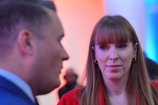 <p>Angela Rayner has denied claims she is being courted to join a pact with Wes Streeting</p>