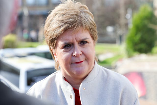 Former first minister Nicola Sturgeon will campaign in the seat on Saturday (Robert Perry/PA)