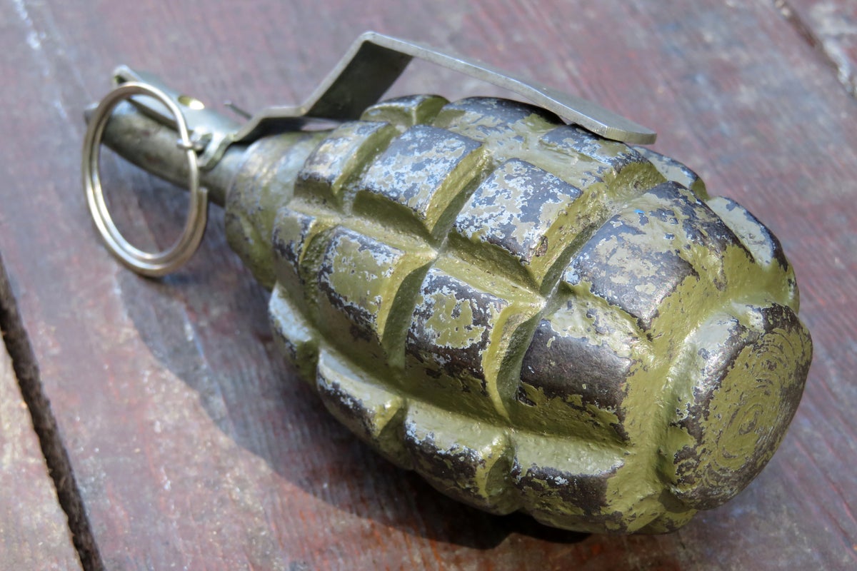 Primary school evacuated after student brings in a grenade for show and tell