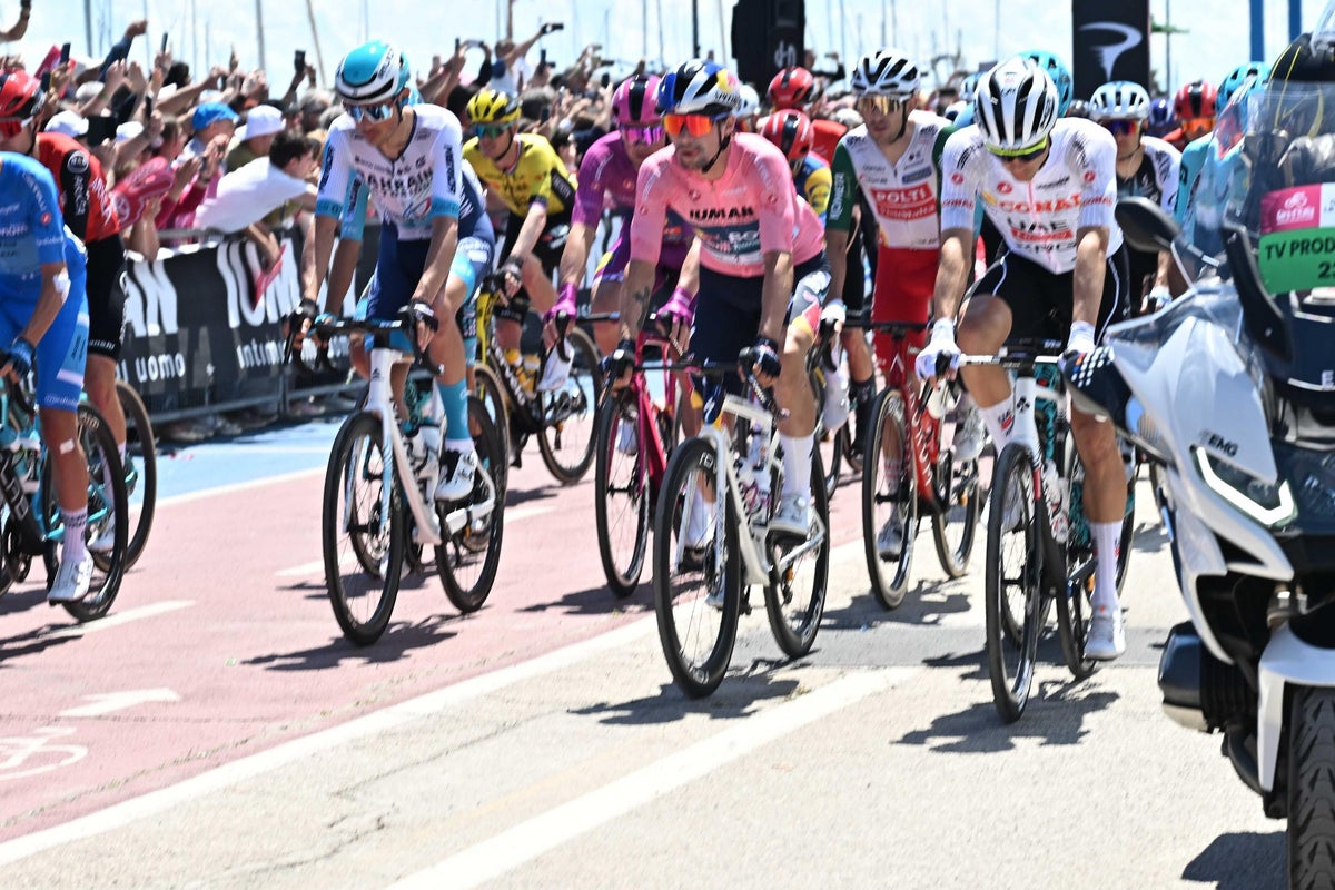 Giro d’Italia 2025 LIVE: Stage 8 updates, route and results today