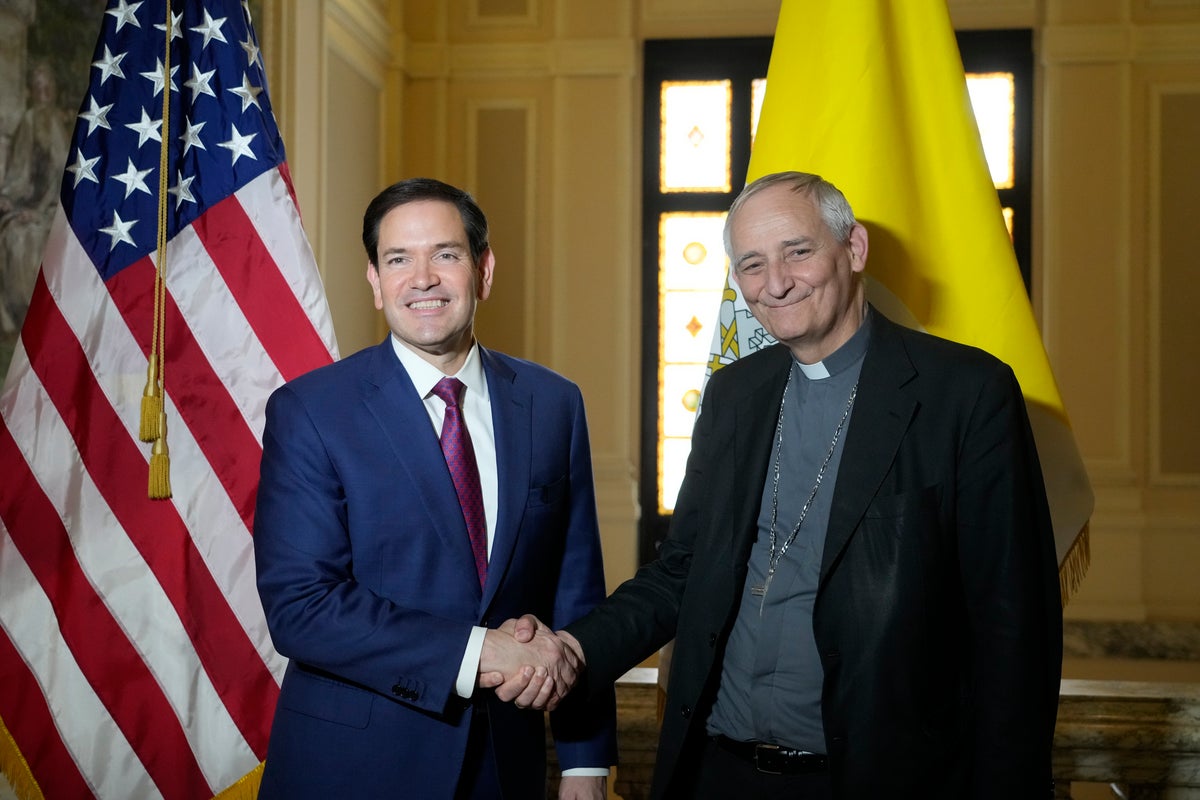 Vatican could be a venue for Russia-Ukraine talks, Rubio says, after pope renews an offer to help