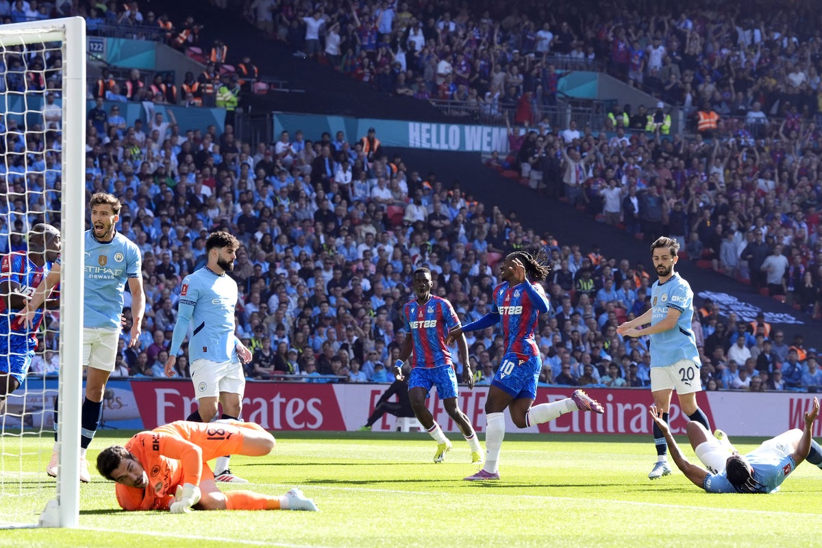 Eberechi Eze effort enough as Crystal Palace deny Man City to clinch FA Cup