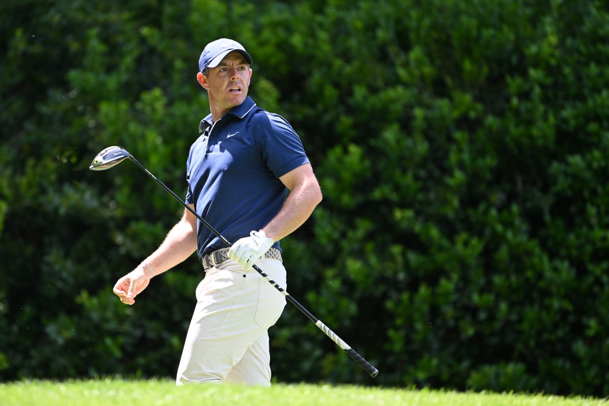 PGA Championship leaderboard LIVE: Matt Fitzpatrick in contention as Jon Rahm hits spectator