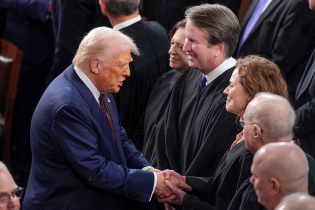 <p>President Donald Trump endorsed the idea that the Supreme Court had violated law by refusing to allow his administration to deport people under the Alien Enemies Act</p>