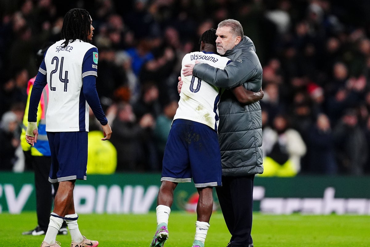Yves Bissouma thanks Ange Postecoglou for looking out for Tottenham’s players - The Independent