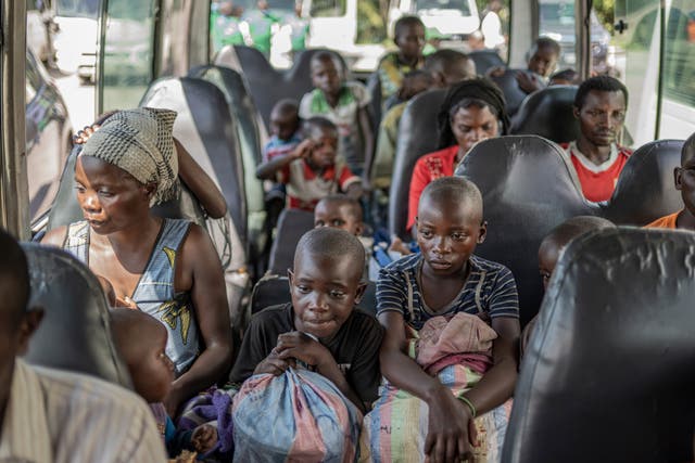 APTOPIX Congo Rwanda