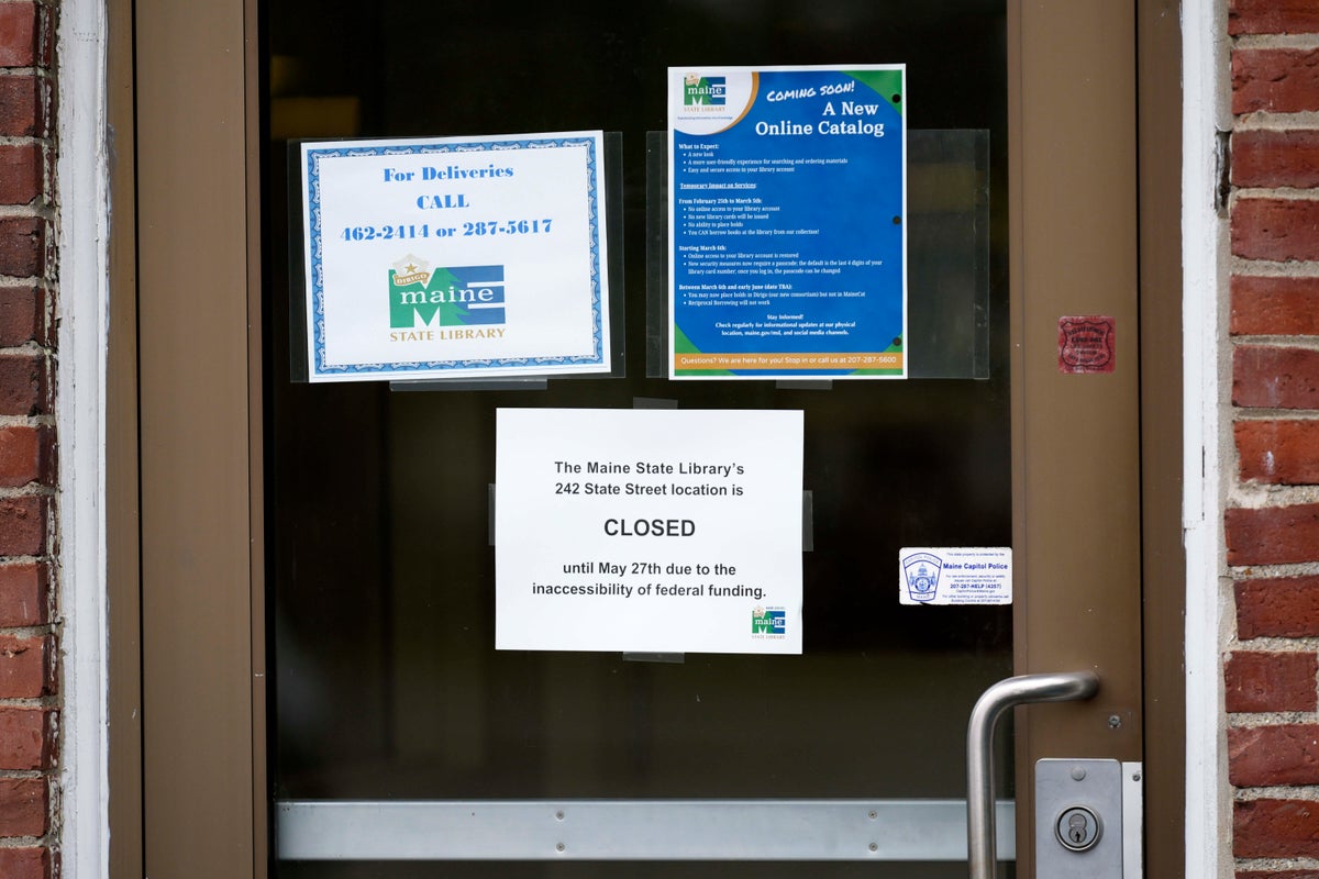 Libraries are cutting back on staff and services after Trump's order to dismantle small agency