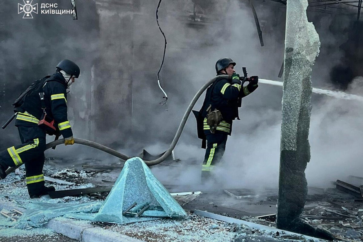 Russia launches one of biggest drone attacks on Ukraine since start of war, killing at least 1