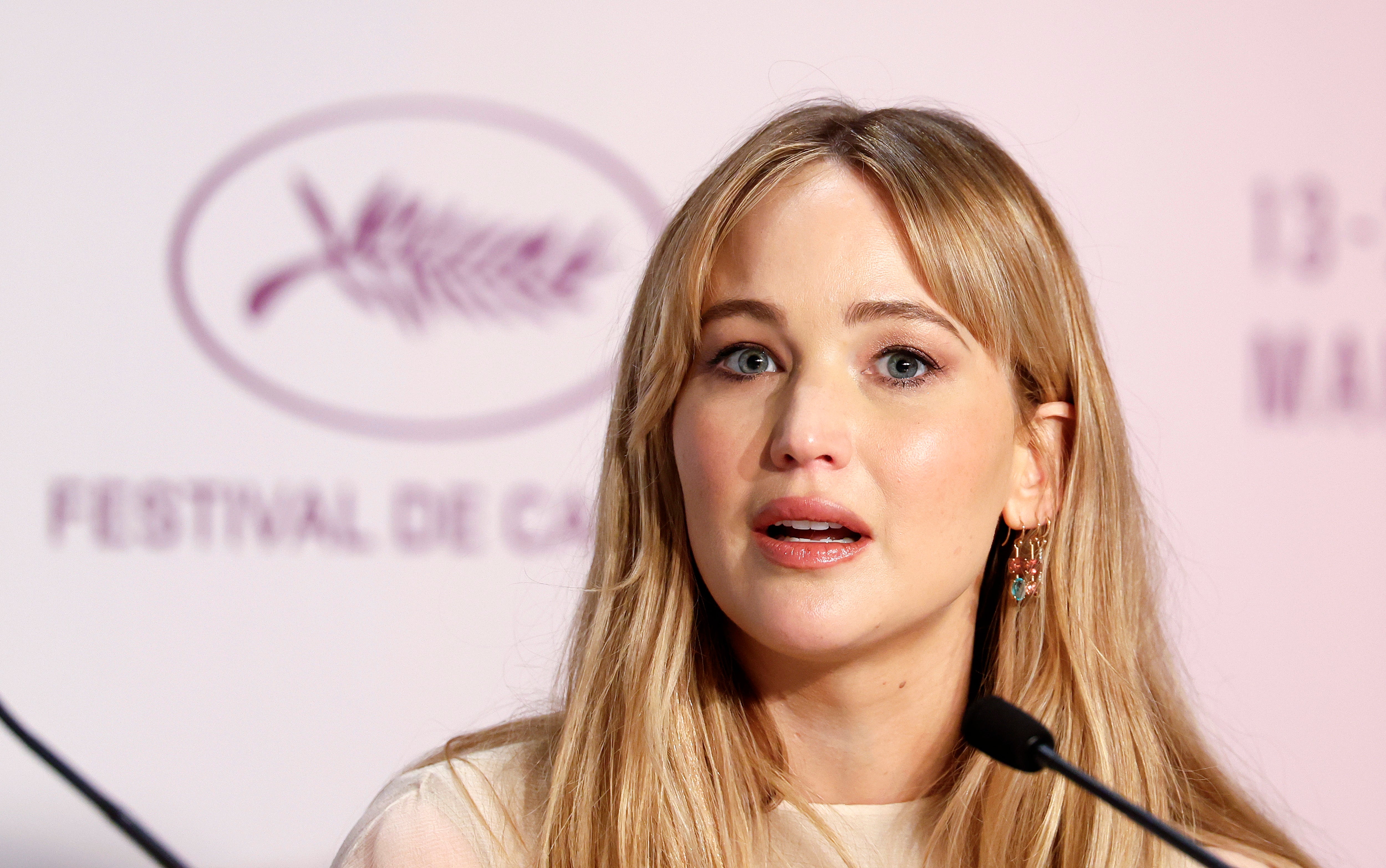 Jennifer Lawrence has opened up about her postpartum experience following the birth of her two children