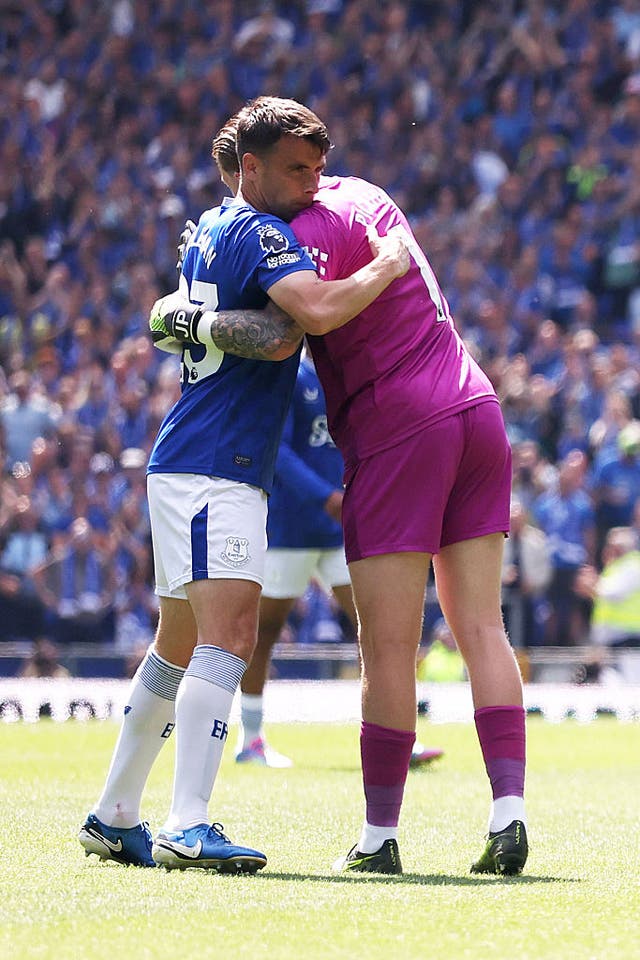 <p>Seamus Coleman is Everton's longest-serving current  player</p>
