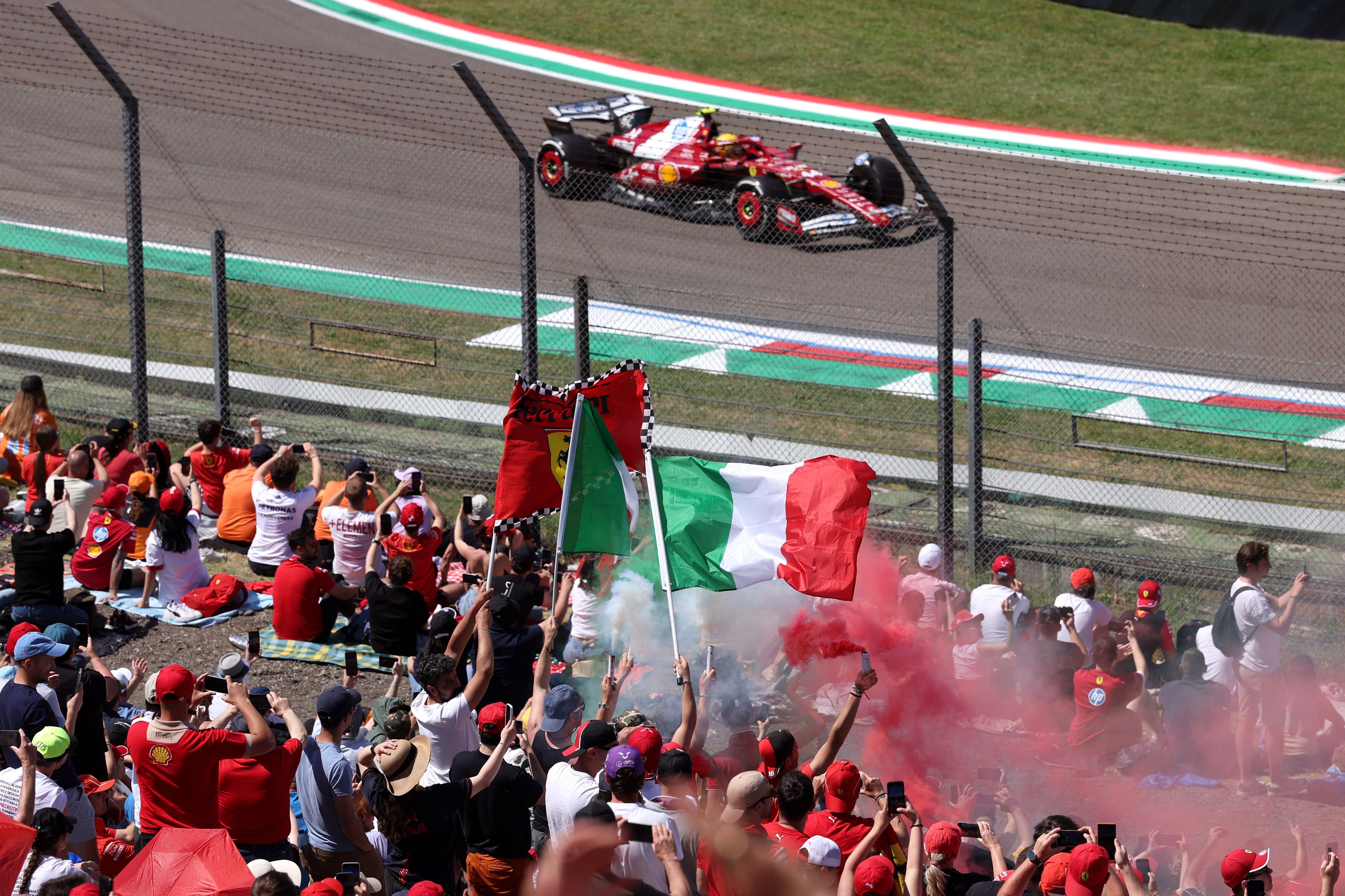 Lewis Hamilton recovered from 12th on the grid to finish fourth